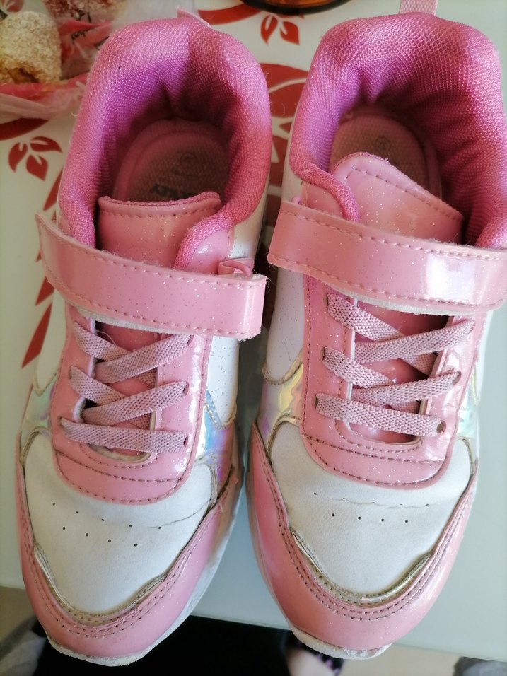 Kız Çocuk Pembe Minnie Mouse Spor Ayakkabı - Görsel 3