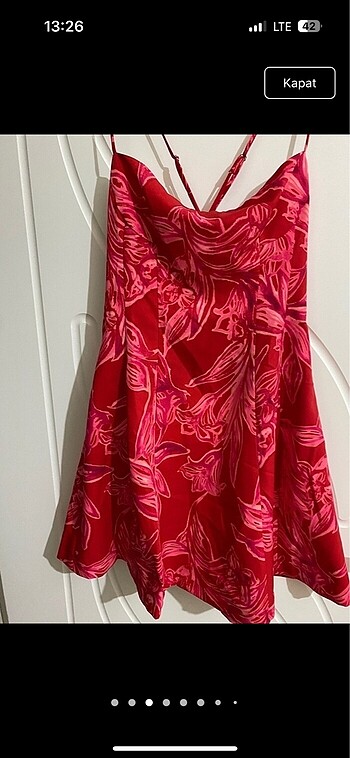 xs Beden Zara mini elbise