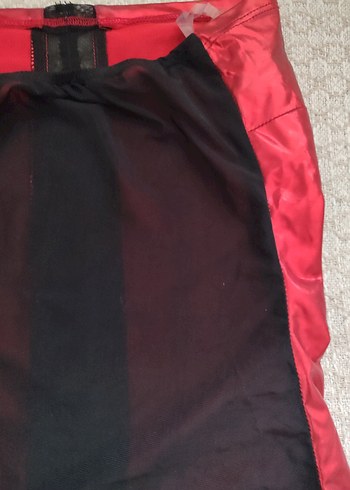 Parlak Kırmızı Taşlı Büstiyer - Görsel 3