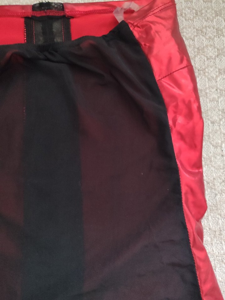 Parlak Kırmızı Taşlı Büstiyer - Görsel 3