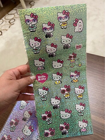  Beden Sanrio Hello Kitty Sticker