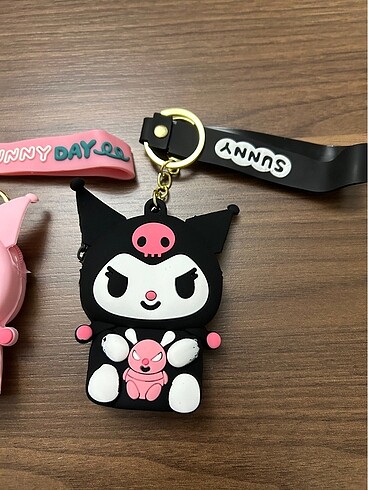 Kuromi Cüzdan Anahtarlık - Görsel 3