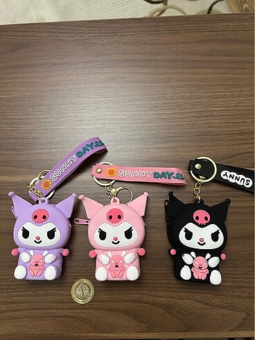 Kuromi Cüzdan Anahtarlık - Görsel 2