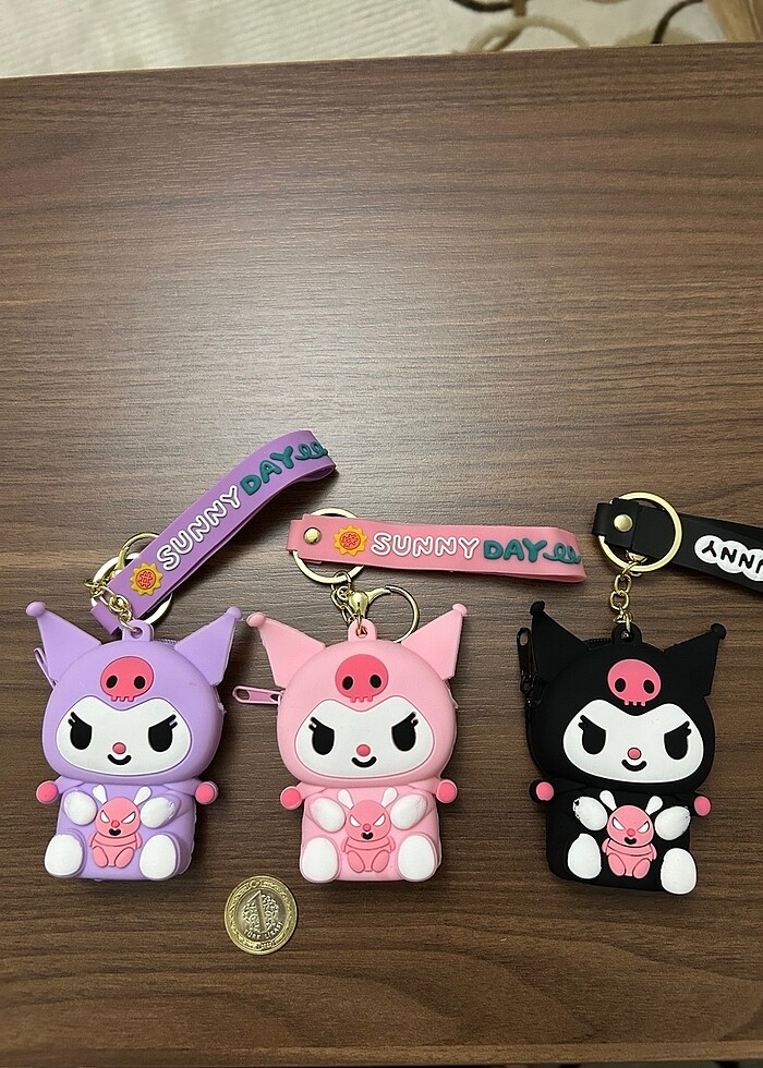 Kuromi Cüzdan Anahtarlık - Görsel 2