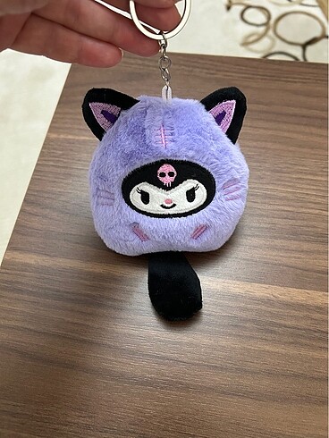 Diğer Kuromi Peluş Anahtarlık