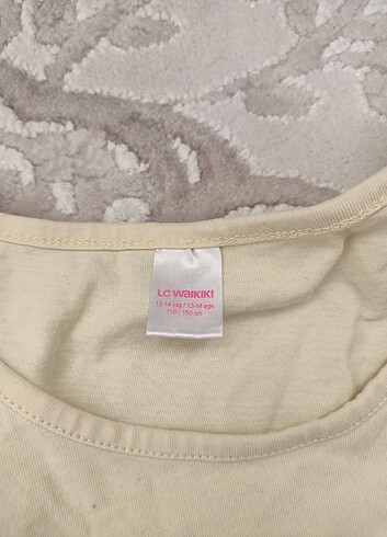 13-14 Yaş Beden sarı Renk Yazlık pijama