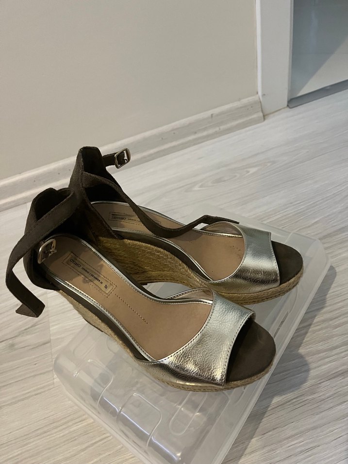 Önü altın sarısı oysho marka 10 cm - Görsel 2