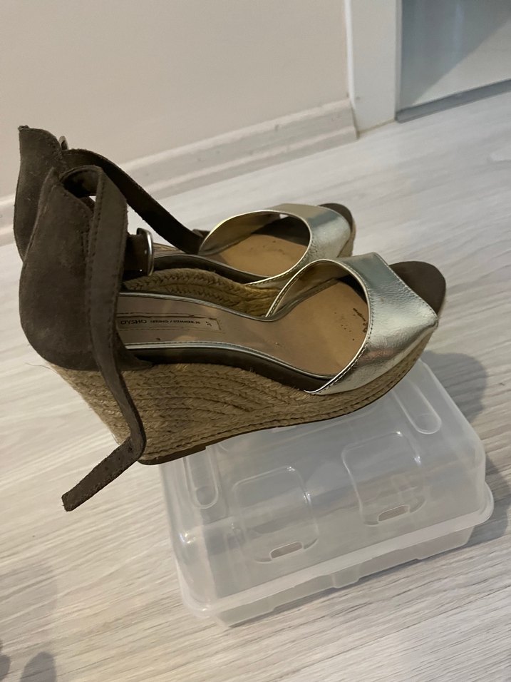 Önü altın sarısı oysho marka 10 cm - Görsel 3