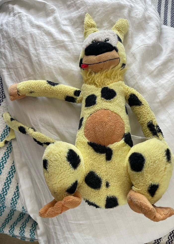 Marsupilami tüylü oyuncak - Görsel 3