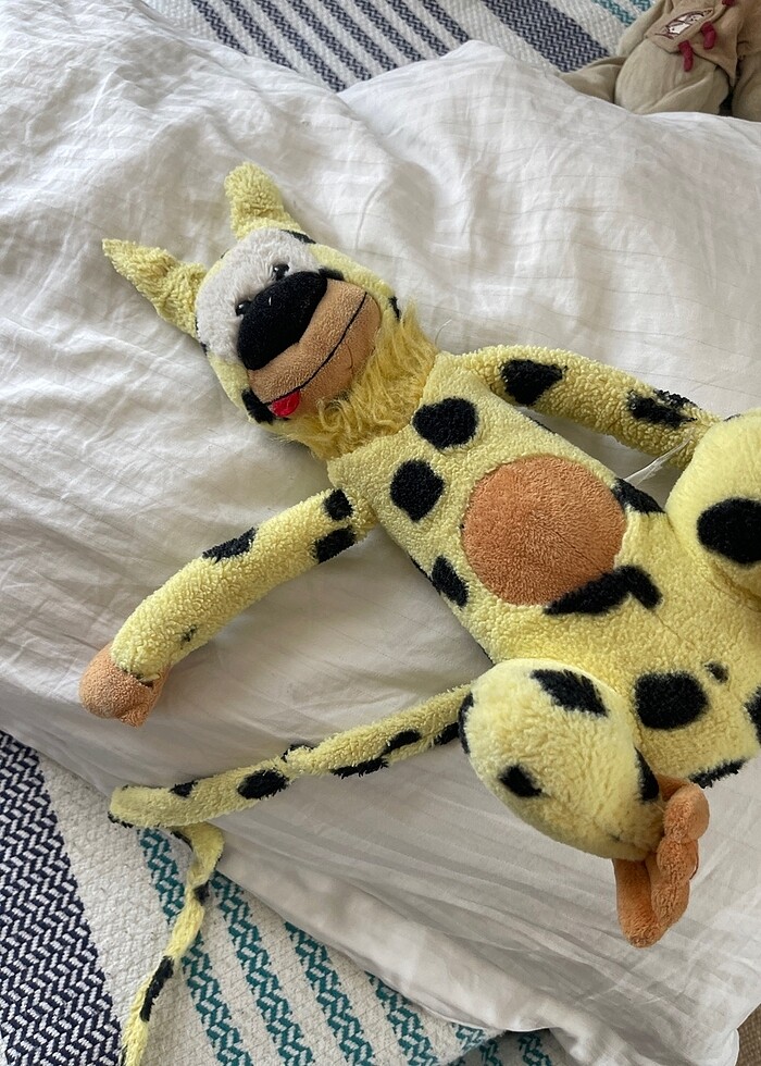 Marsupilami tüylü oyuncak - Görsel 2