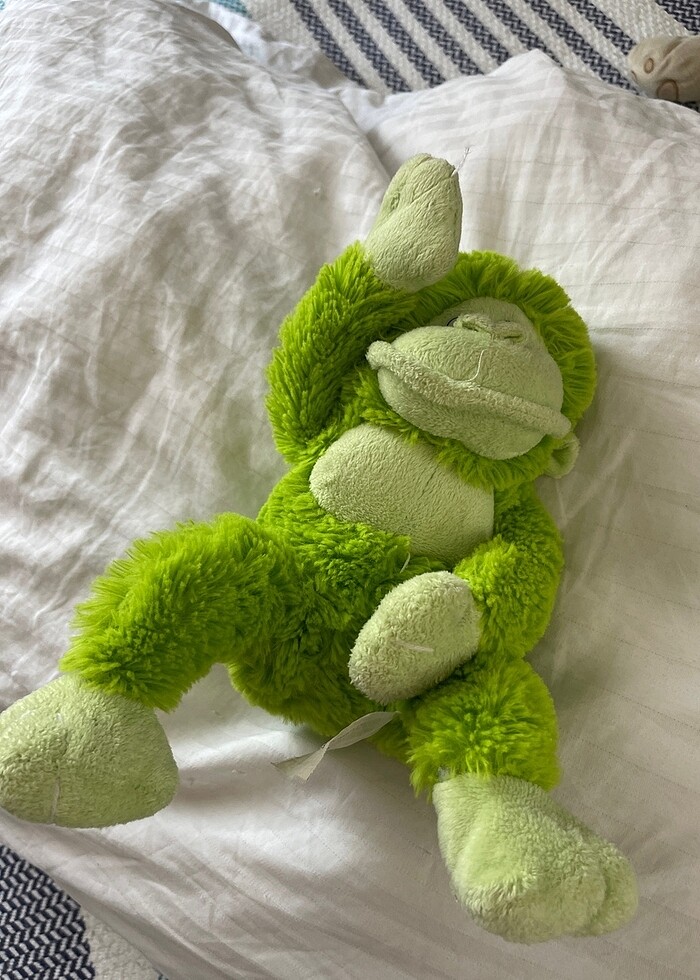 Tüylü maymun oyuncak - Görsel 2