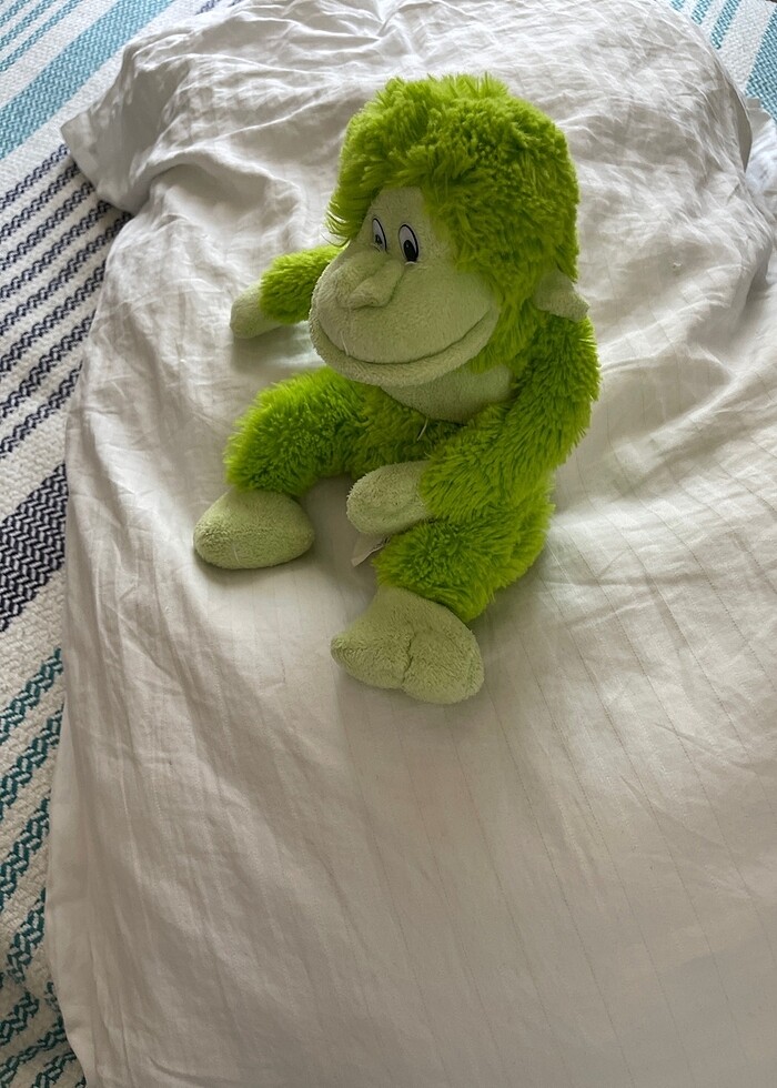 Tüylü maymun oyuncak - Görsel 3