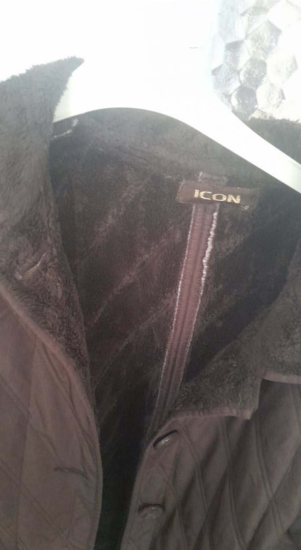 Düğmeli Kahverengi Midi Kadın Ceket - Görsel 3