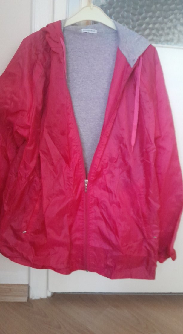 Fermuarlı Pembe Kadın Ceket - Görsel 2