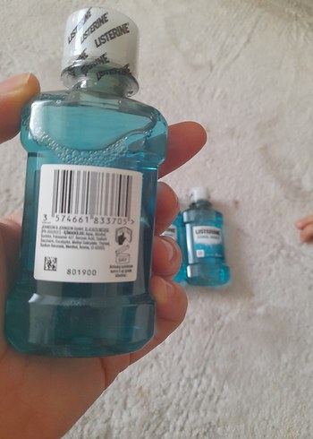 Listerine Cool Mint Ağız Gargarası 80ml - Görsel 3