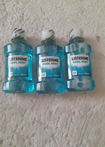 Listerine Cool Mint Ağız Gargarası 80ml - Görsel 4