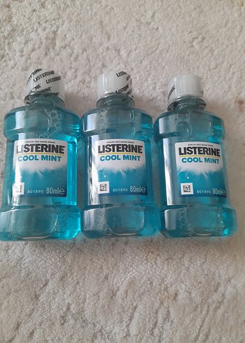Listerine Cool Mint Ağız Gargarası 80ml - Görsel 2