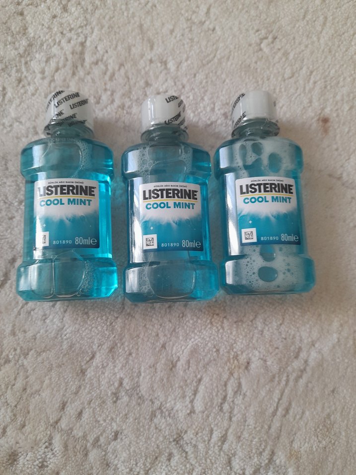 Listerine Cool Mint Ağız Gargarası 80ml - Görsel 4