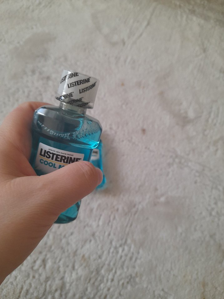 Listerine Cool Mint Ağız Gargarası 80ml - Görsel 5