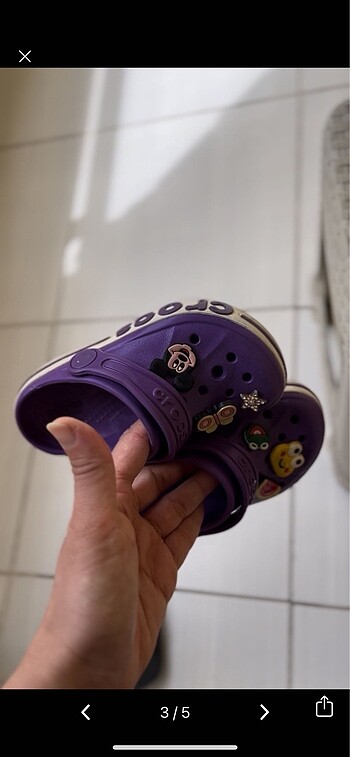 24 Beden Crocs terlik