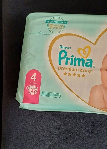 Prima Prima premium care bebek bezi 4 numara 42 adet iki pakettir