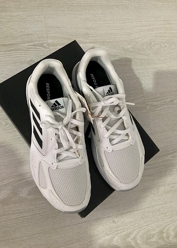 Adidas Erkek Beyaz Günlük Spor Ayakkabı - Görsel 4