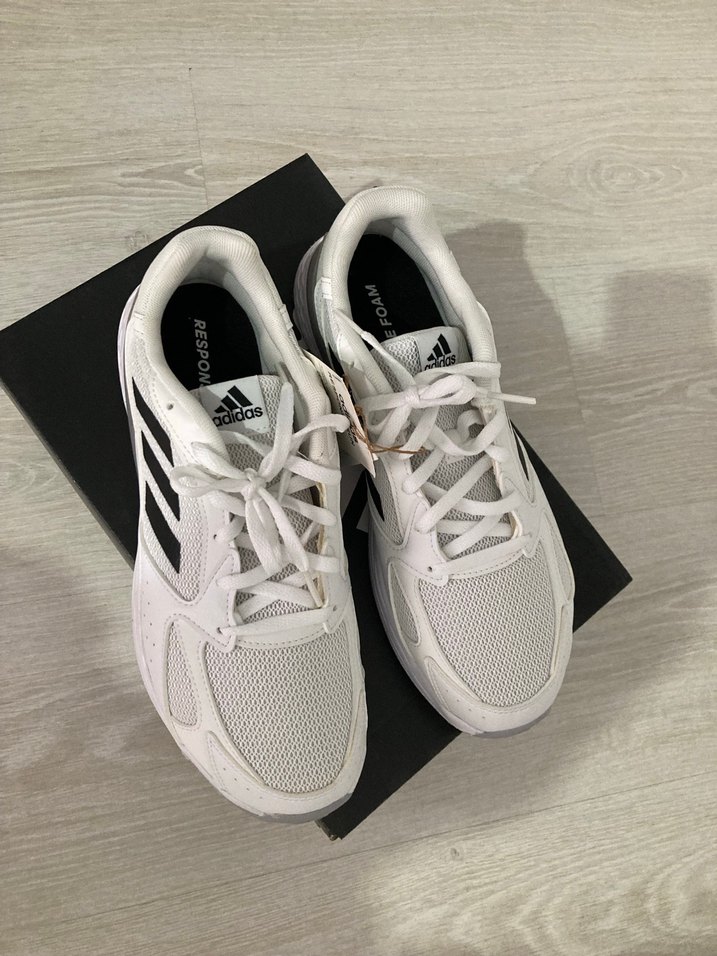 Adidas Erkek Beyaz Günlük Spor Ayakkabı - Görsel 4