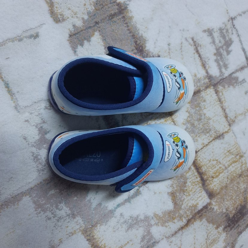 Mavi Erkek Çocuk panduf - Görsel 5