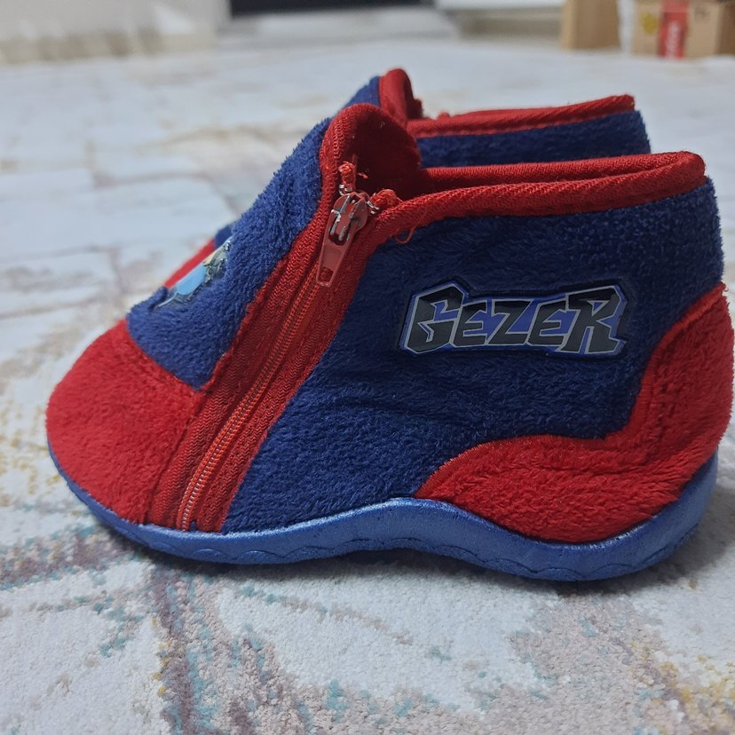 Renkli Erkek Çocuk Panduf - Görsel 5