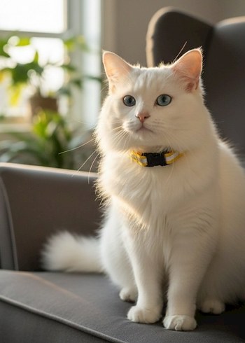 Reflektörlü Güvenlik Kilitli Kedi Tasması - Görsel 3