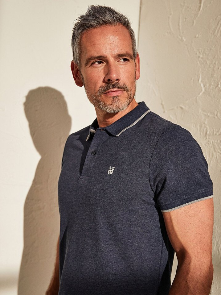 Lc Waikiki Erkek Polo Yaka Tişört - Görsel 2