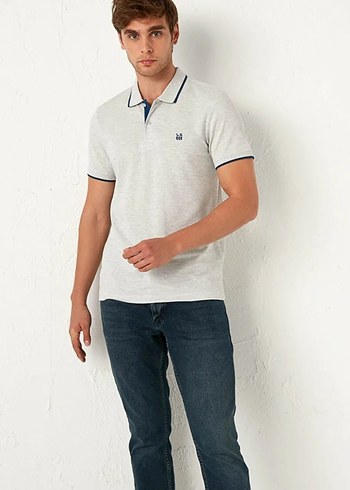 Lc Waikiki Erkek Polo Yaka Tişört - Görsel 6