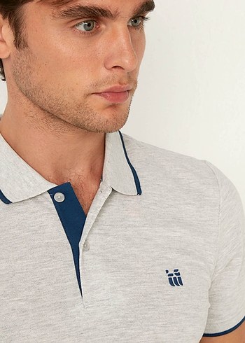 Lc Waikiki Erkek Polo Yaka Tişört - Görsel 2