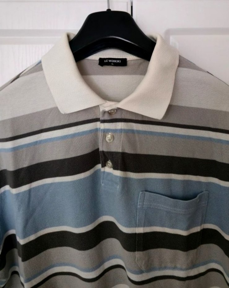 Lc Waikiki Erkek Polo Yaka Tişört - Görsel 4