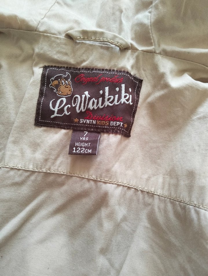 Bej Kapüşonlu Uzun Kollu Kadın Ceket - Görsel 2