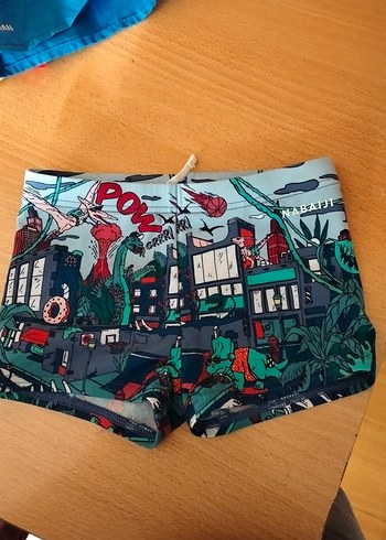 Turkuaz Erkek Çocuk Mayo Şortu - Görsel 5