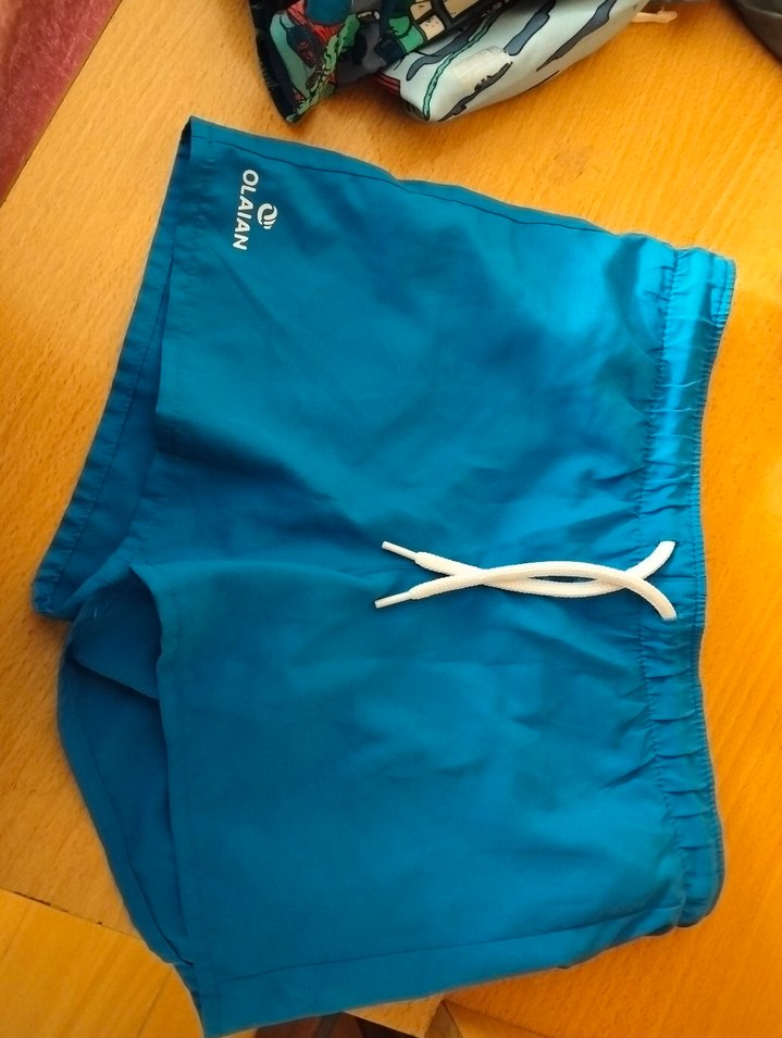 Turkuaz Erkek Çocuk Mayo Şortu - Görsel 4