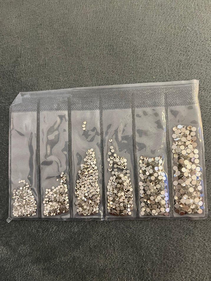 Gri Nail Art Süslemeleri Seti - Görsel 2