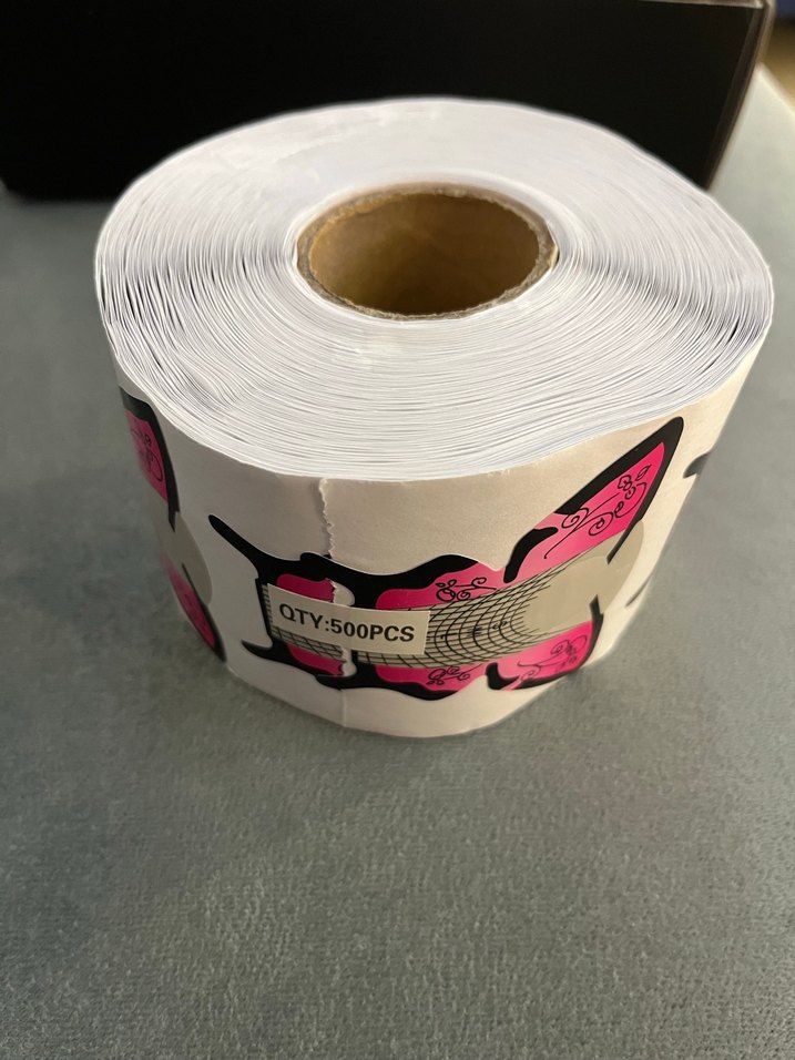 Renkli Pembe Tırnak Şablonları - Görsel 2