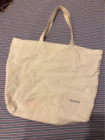 Oysho Oysho logolu büyük kumaş çanta