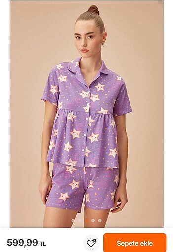 SUWEN 0 Pamuk Pijama Takımı