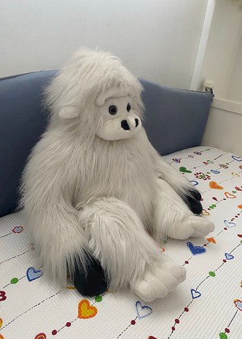 Diğer Beyaz Peluş Oyuncak Gorilla