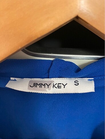 s Beden Jimmy key mavi elbise