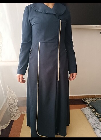 38 Beden lacivert Renk Manto