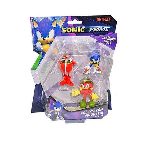 Sonic 3?lü figür blister asorti