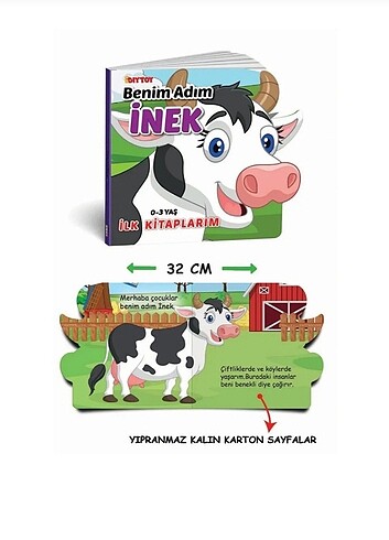 Beden Diytoy ben kimim hayvanlar 6 li set