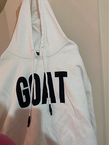 Beyaz sweatshirt