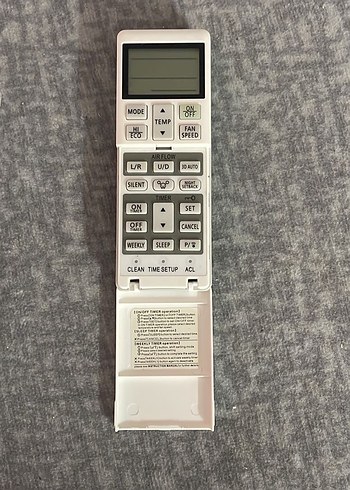 Mutsıbıshı klima kumandası - Görsel 2