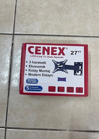 24 inç 67 ekrana kadar uyumlu televizyon ve monitör askı aparatı - Görsel 2