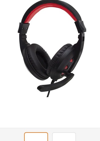 Kırmızı Siyah Mikrofonlu Renkli Kulaklık - Görsel 4